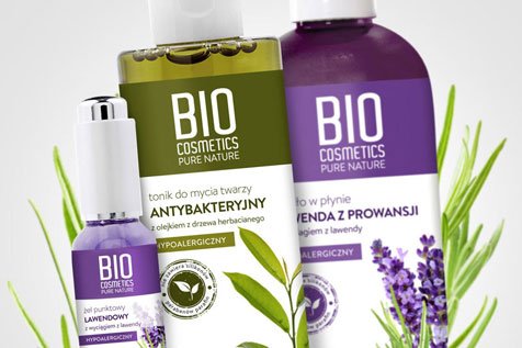 Bio Cosmetics - packaging design
