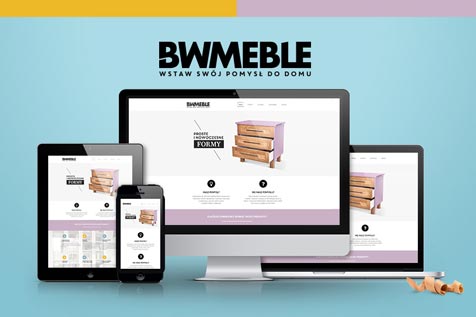 BWMEBLE - projekt strony internetowej